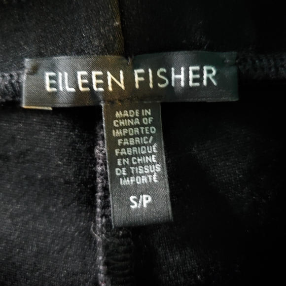 Eileen Fisher Black Pull On Pants Small NWOT - Picture 15 of 16